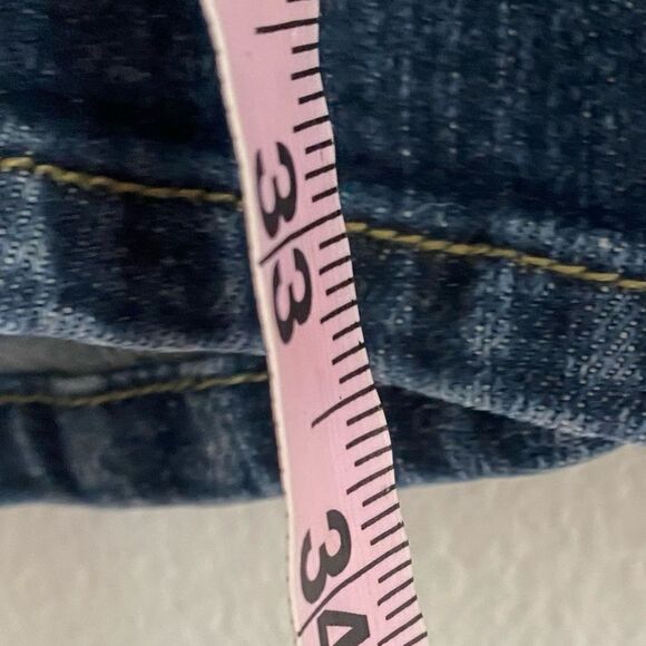 Vintage Denim Patchwork Long A-Line Midi Skirt - Picture 10 of 11